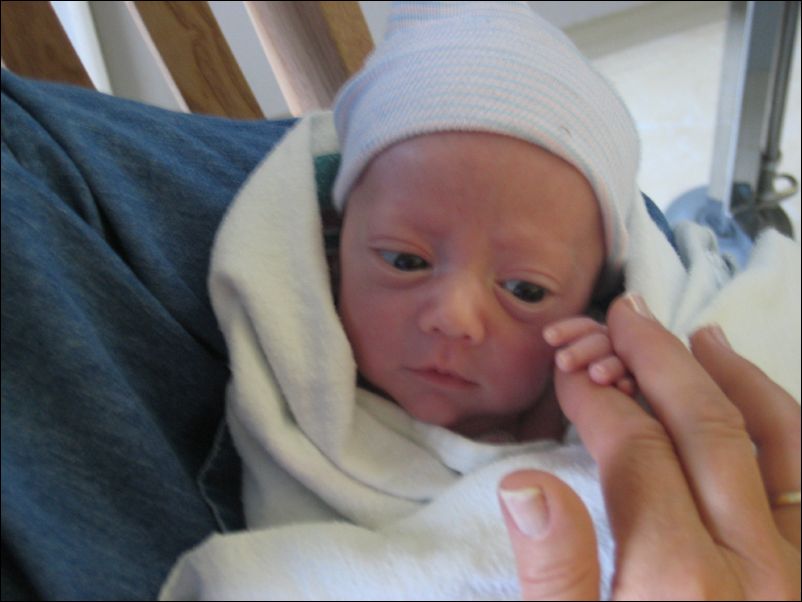 Baby fingers, big fingers